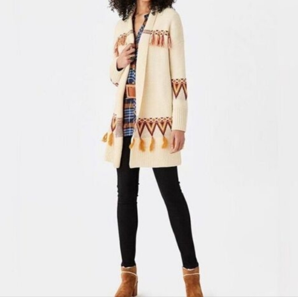 Matilda Jane Cream and Orange Sweater